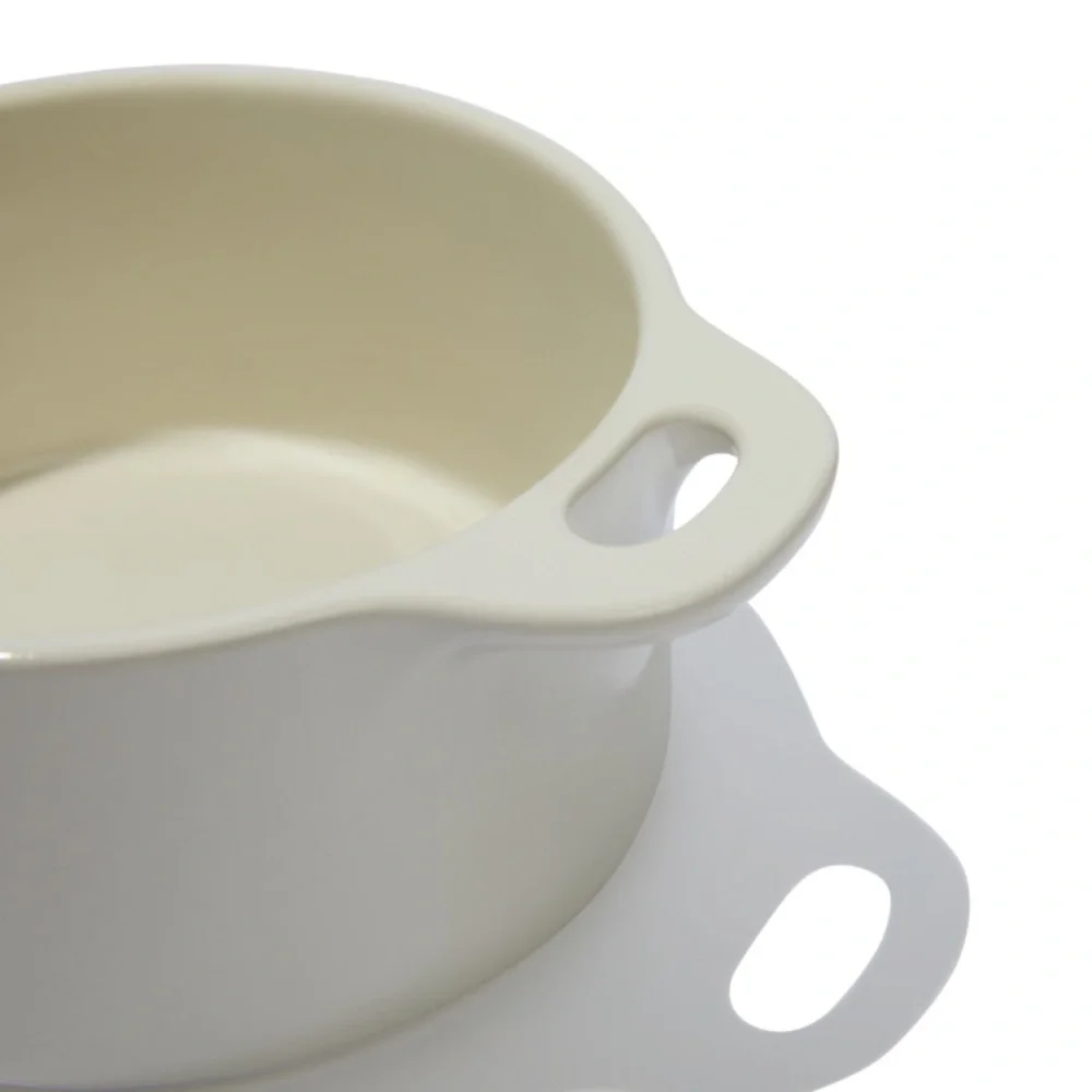 Brocc your Body Mini Round Ceramic Cocotte Set of 2 - Picture 3 of 4